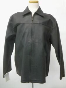 メンズ　ブラック　レザー・コート/ジャケット　アメリカンサイズ　42