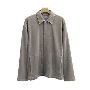 完売品 2022SS KIIT キートRIPPLE STRIPE SHIRT JKT サイズ1 S Mサイズ / イッセイミヤケ