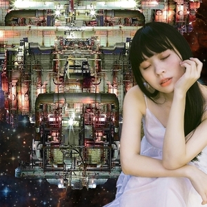 Art hand Auction - jg440 女性画 宇宙戦闘艦 A4プリント アート 現代美術 pretty girl 幻想 宇宙船 宇宙 宇宙戦艦 銀河大戦 美人画 美女画 少女画 女子画, 美術品, 絵画, 人物画