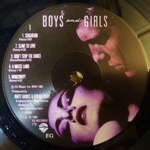 BRYAN FERRY「BOYS AND GIRLS」米ORIG [FERRY写真表ジャケ] シュリンク美品_画像5