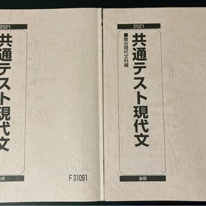 駿台　共通テスト現代文