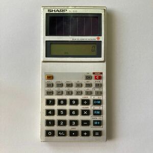 シャープ　関数電卓　「EL-510」