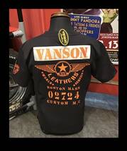 VANSON MOTORCYCLE　Tシャツ