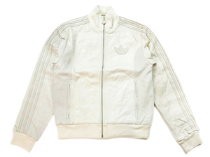 国内正規品 新品未使用 アディダス オリジナルス パンチング ラム レザー ジャージ トラックトップ 羊革 ADIDAS LEATHER TRACK TOP