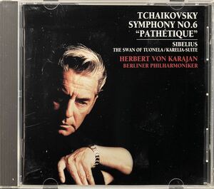 CD/ チャイコフスキー：交響曲第6番「悲愴」、シベリウス：トゥオネラの白鳥 / カラヤン& BPO