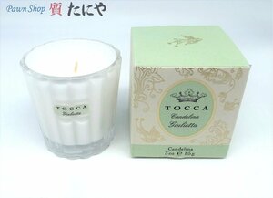 ★☆定形外郵便 送料無料【トッカ】 TOCCA キャンドル キャンデリーナ ジュリエッタ ろうそく 85ｇ 燃焼約30時間 未使用品 ☆★