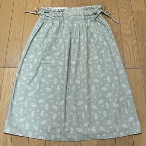 STUDIO CLIP meler de clip スタジオクリップ 花柄スカート グリーン