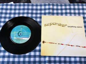 Superstar/breathing space 中古EP アナログレコード スーパースター CFAB002S シングル 7inch 7インチ 7&#34;