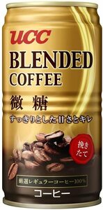 【ケース】UCC ブレンドコーヒー 微糖 缶 185g×25+5P すっきり お得 大容量
