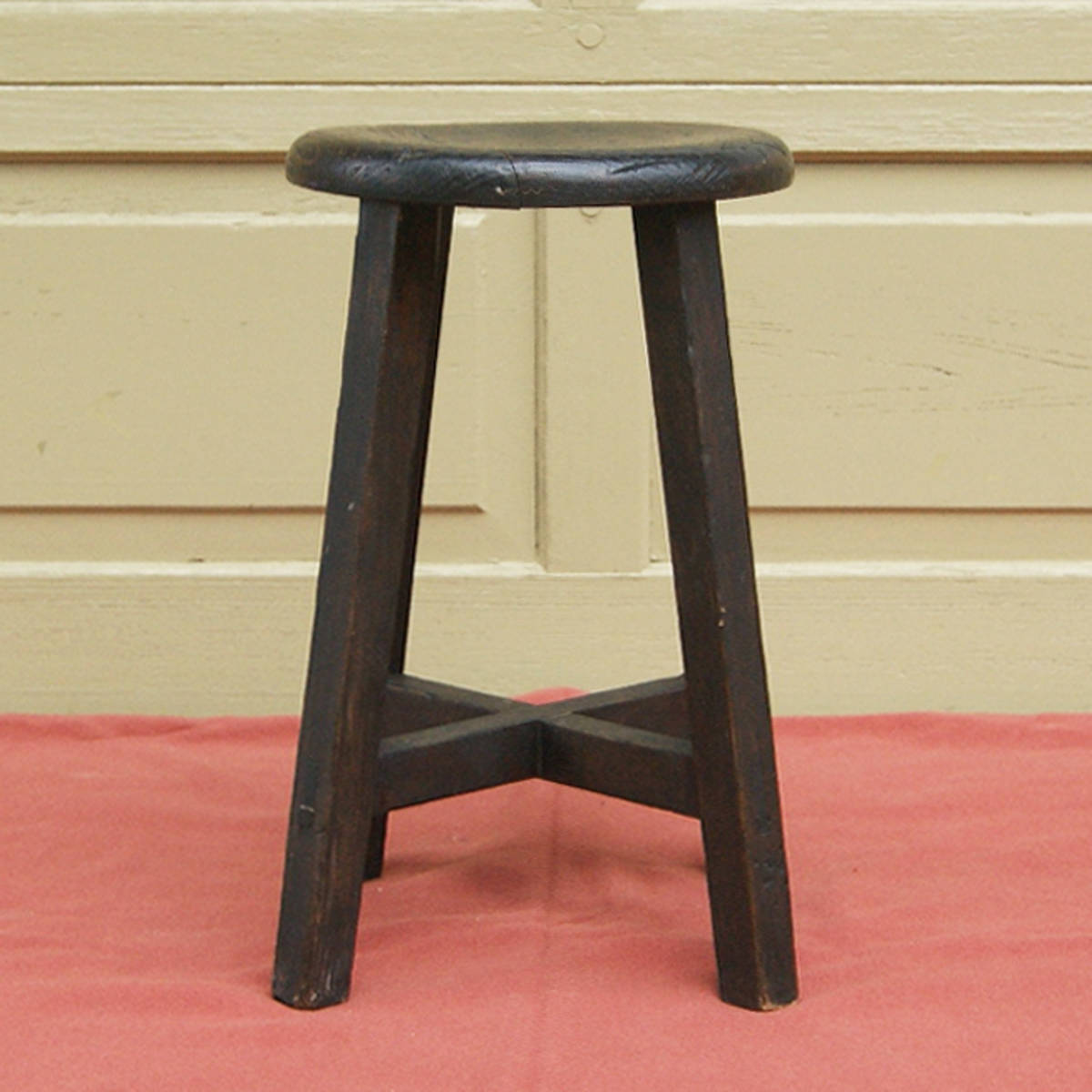 ヤフオク! -丸椅子 木製 レトロの中古品・新品・未使用品一覧