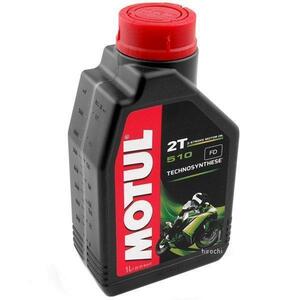 521921 837415 モチュール MOTUL 510 半化学合成 2スト エンジンオイル 1リットル