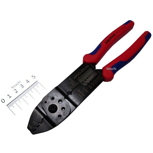 2022秋冬新作 KNIPEX クニペックス :圧着ペンチ 9752-23 クニペックス KNIPEX 9752-18 圧着ペンチ