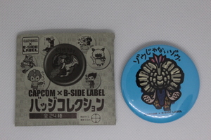 CAPCOM（カプコン） × B-SIDE LABEL（ビーサイドレーベル） バッジコレクション 缶バッジ モンスターハンタークロス ゾウじゃないゾウ。