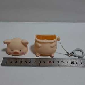 LULU x SIMPLE MILL LULU Pig AirPodsケース フィギュア ブタ かわいい