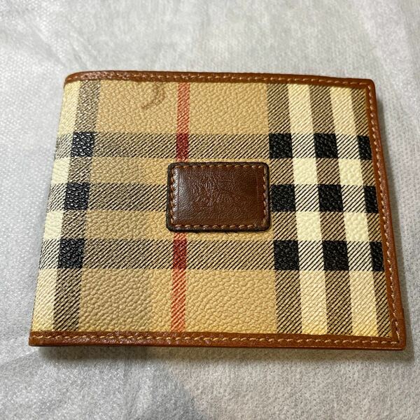 Burberry バーバリー　財布　二つ折り　レア　バーバリーズ時代の財布　新品未使用