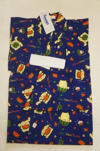  Sanrio child yukata navy blue ground watermelon 100 not yet have on new old goods [C11545]