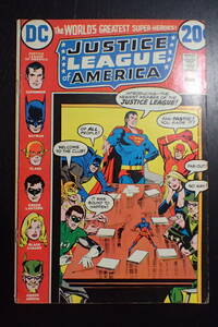 【即決・送料無料】70年代 アメコミ Justice League of America #105 ジャスティスリーグ スーパーマン バットマン 1973年【10C-35】