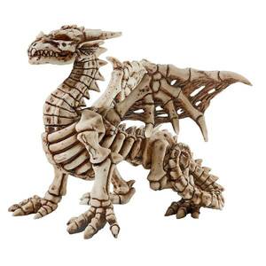 スカルドラゴン　インテリア置物彫刻オブジェ個性的雑貨小物ファンタジーモンスターゴシックホラー西洋竜スケルトンドラゴン骸骨グッズ
