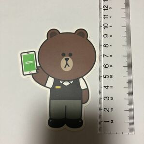 新品 LINE くま ステッカー ラインの画像1