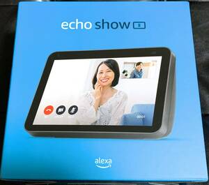 ■新品/送料無料■Echo Show 8 第2世代 チャコール HDスマートディスプレイ with Alexa 13メガピクセルカメラ付き