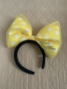  Disney Katyusha yellow minnie ribbon 