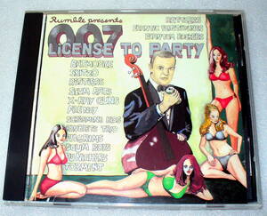 A3■輸入盤 007 LICENSE TO PARTY ロカビリー サイコビリー