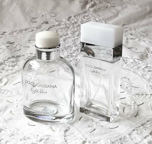 ★ Dolce &amp; Gappa Dolce &amp; Gabbana Light Blue Perfume Bottle 2 штуки