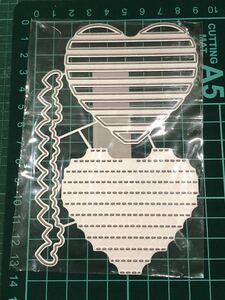 ダイカット カッティングダイ ハート　craft cutting dies