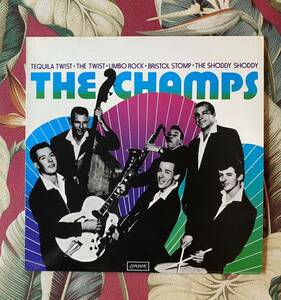 THE CHAMPS LP Belgium Press (Tequila Twist) Instrumental ロカビリー ザ・チャンプス