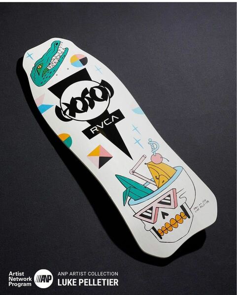 日本未発売！RVCA HOSOI HAMMERHEAD BOARD（スケボーデッキ）