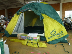  South Field SF866FD 6 person for dome tent one times use beautiful goods superior article 