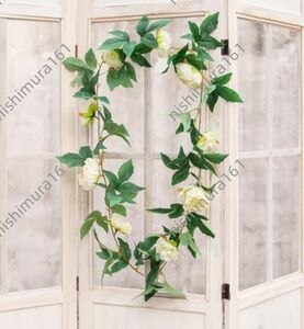  hand made * lease *180cm artificial flower * wall decoration * entranceway * party for * ornament *