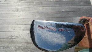 パター PresidentiaL GS-101 Tempered Steel MADE IN JAPAN 33” 83.8cm PAR LINE PROFESSIONAL ゴルフクラブ ヴィンテージ 中古 ユーズド