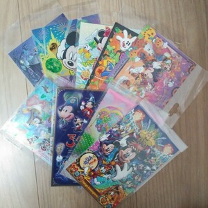 【まとめ売り】ディズニー　ポストカード9枚セット