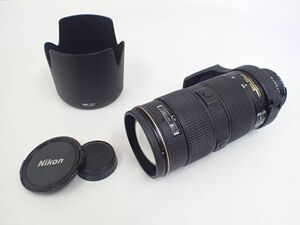 NIKON ニコン Dタイプ望遠ズームレンズ AI AF-S Zoom Nikkor ED 80-200mm F2.8D (IF) レンズフード付 † 64E30-9