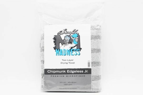 Microfiber Madness(マイクロファイバーマッドネス) CHIPMUNK EDGELESS DRYINGTOWEL 40cm×40cm(チップマンク エッジレスドライングタオル)