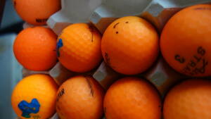 マットカラー　オレンジ混合　19個　橙