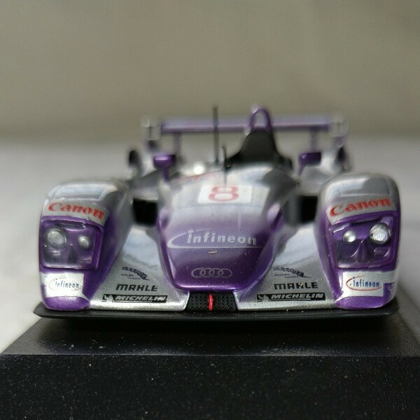 ミニカー 1/43 ミニチャンプス アウディ R8 24h Le Mans 2004 #8 1 of 1440 p