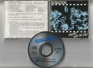 holy moses/finished with dogs original 1st press cd no barcode made in Germany thrash