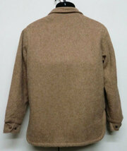 ●USA製古着Monterey Club CPO Jacket Wool Young 20Light Brown_画像2