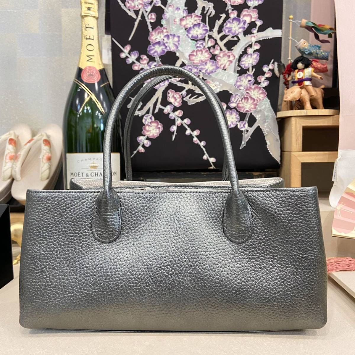 初回限定お試し価格】 専用 正絹 和装用バッグ シルクガード付 新品 未