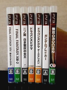 ◇プレステーション3 ゲームソフト色々◇7セット