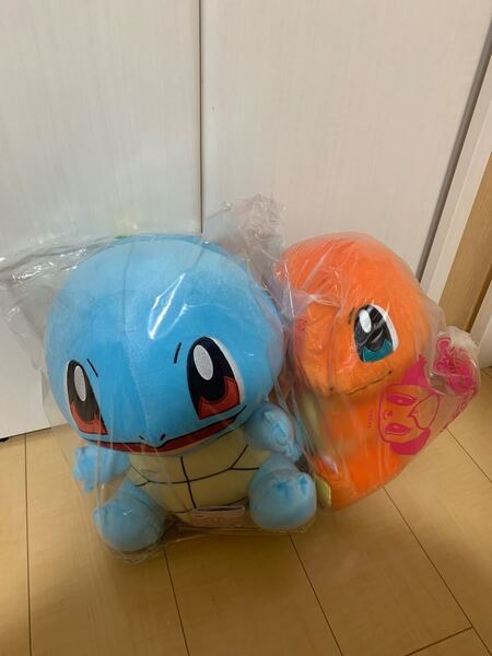 めちゃでか ポケモン ぬいぐるみ ヒトカゲ ゼニガメ