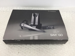 PLANTRONICS ワイヤレスヘッドセット Savi Go WG100/B 　 (管2FA6)