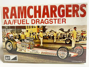 絶版　新品・未開封品　ラムチャージャー　ドラッグスター　MPC　1/25　RAMCHARGERS AA/FUEL DRAGSTER プラモデル