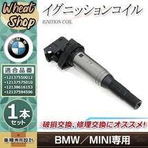 BMW E46 E90 E91 E92 F30 F31 F34 316ti 318Ci 318i 318ti 320i 320iX 328i 12138616153/12137594596 イグニッションコイル 1本_画像1