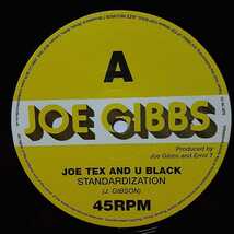 JOE TEX AND U BLACK / STANDARDIZATION / JOE GIBBS & THE PROFESSIONALS / COLOUR TV_画像3