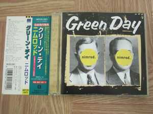 【CD】グリーン・デイ GREEN DAY / ニムロッド　国内盤　WPCR1601