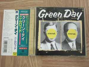【CD】グリーン・デイ GREEN DAY / ニムロッド 国内盤 WPCR1601