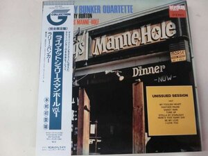 LP / Larry Bunker Quartette Featuring Gary Burton / Live At Shelly's Manne-Hole Vol.1 / Interplay Records / CEJC00181 / Japan